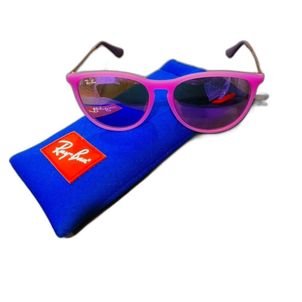 NWT Ray-Ban Kids PURPLE Sunglasses with blue case